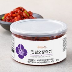 진심젓갈 오징어젓, 400g, 1개