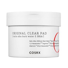 COSRX 紅色淨膚潔膚棉，多效保濕，控油調理，溫和代謝角質, 70片, 1罐