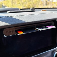 Antis方便電動車卡收納架附件型, 1個, 黑色