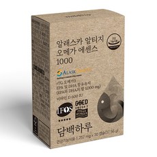 담백하루 비타민D 600IU 알래스카 알티지 오메가 에센스 1000 37.56g, 1개, 30정