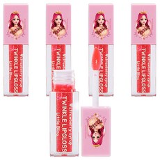 Little Bling Secret Jouju Star Goddess Twinkle 兒童唇彩 3ml, 閃爍, 5個