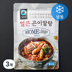 청정원 호밍스 얼큰 곤이알탕 1~2인분 (냉동), 400g, 3개