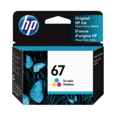 hp 惠普 67 彩色墨水匣 3YM55AA 原廠墨水匣，色彩鮮明，適用多款HP印表機, 彩色, 1個