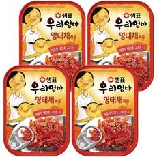 Sempio 膳府 炒明太魚乾小菜罐頭, 50g, 4罐