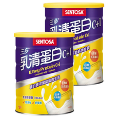 SENTOSA 三多乳清蛋白C+I，快速增強線條，高純度好吸收, 500g, 2罐