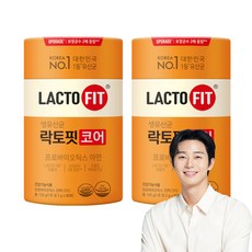 락토핏 종근당건강 코어 유산균 60p, 120g, 2개