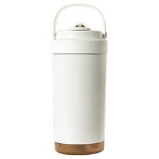 陶瓷咖啡杯 陶瓷保溫瓶, 500ml/750ml, 米色, 附吸管, 海鹽米色, 1盒