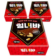 힘내바 초코 스니커즈, 40g, 36개