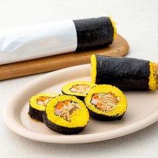 샐러드G 유부 계란 김밥, 496g, 1팩