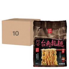 阿舍食堂 台南乾麵, 非油炸麵條, 10包