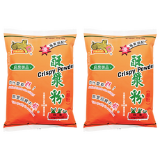 金錢豹 酥漿粉 (酥粉), 專業調配, 炸甚麼都酥, 品質不輸, 純素, 1000g, 1kg, 2包