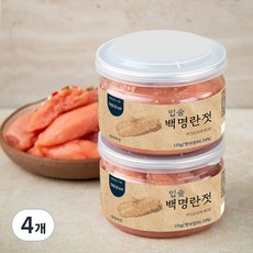 입술 백명란젓갈, 150g, 4개