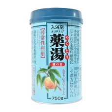 ORIGINAL 第一品牌 藥湯漢方入浴劑 桃葉, 750g, 舒緩身心, 1罐
