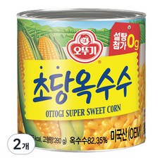 오뚜기 수퍼 스위트콘 초당옥수수, 340g, 2개