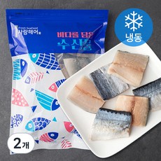 사랑해어 가시없는 고등어와 삼치 2종 (냉동), 700g, 2팩