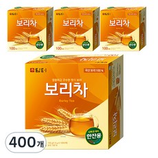 담터 깊고 구수한 보리차, 1.5g, 100개입, 4개