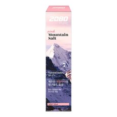 2080 Pure Pink Moutain 喜馬拉雅山玫瑰岩鹽薄荷牙膏, 150g, 6條