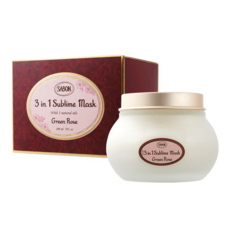 SABON 三合一修護髮膜 以色列綠玫瑰, 200ml, 1罐