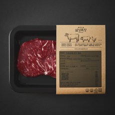 설성목장 무항생제 인증 1등급 한우 채끝 스테이크용 (냉장), 200g, 1팩 250g, 1팩