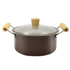 EVERLOCK 韓式經典輕鑄鐵鍋 477 2.5L，輕巧導熱均勻，木柄隔熱，多種爐具適用, 1個