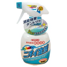 Willson 汽車專用瞬間消臭劑, 消除異味, 滅菌, 空氣清新, 適用於車內和居家, 270ml, 1瓶