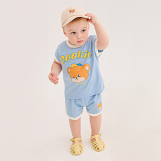 MilkBaby 유아용 롤리베이비 여름 상하복 세트 ilkBaby 유아용 롤리베이비 여름 상하복 세트