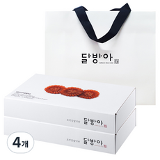 달방아 호박 찹쌀 약과 20p + 쇼핑백, 800g, 4개