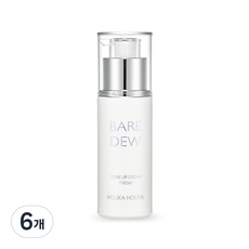 홀리카홀리카 베어 듀 톤업 크림, 프레쉬, 6개, 40ml