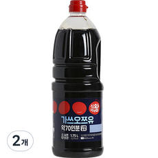 식자재왕 가쓰오풍쯔유, 1.75L, 2개