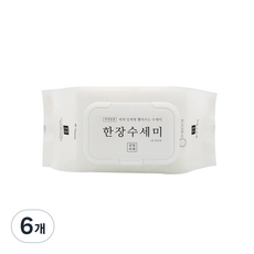 살림비책 한장 수세미, 40개입, 6개