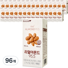 바디랩 리얼아몬드 95.5, 190ml, 96개