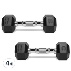 트라히어 PEV 육각 덤벨, 3kg, 4개
