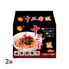 味王 乾麵達人 十三香麻辣乾拌麵, 88g, 10包