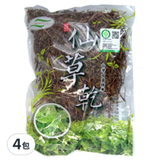 關西鎮農會 仙草乾 180公克±5% 台灣出產, 180g, 4包