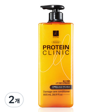 엘라스틴 아미노 프로틴 클리닉 손상 컨디셔너 플로럴 프루티향, 855ml, 2개