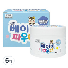 토닥 베이비파우더, 100ml, 6개