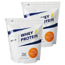 BeRule WPC乳清蛋白粉，焦糖烤布蕾風味, 1kg, 2袋