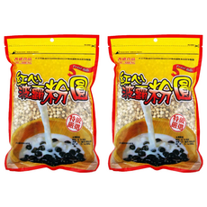 耆盛食品 紅心波霸粉圓, 特級嚴選, 600g, 2包