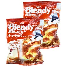 AGF Blendy 濃縮咖啡球, 焦糖歐蕾口味, 6入, 18g, 6個, 2袋