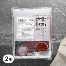 반찬단지 마늘쫑무침, 1kg, 2개