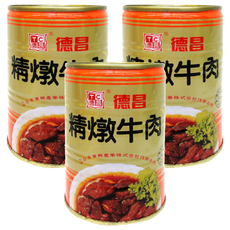 德昌 精燉牛肉罐, 特製台灣風味, 440g, 3罐