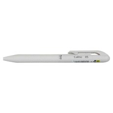 Pentel 飛龍文具 Calme 靜暮 0.5 輕油性筆, 白桿黑芯, 1盒