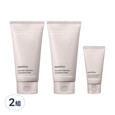 INNISFREE 火山泥毛孔調理洗面乳 BHA, 5.29 Oz / 150g, 350g, 2組