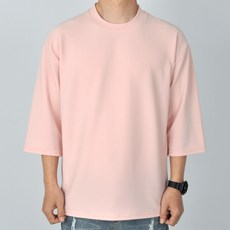 가이스토리 남성용 무지 라운드 쿠퍼 7부 반팔 티셔츠 이스토리 남성용 무지 라운드 쿠퍼 7부 반팔 티셔츠