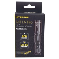 NITECORE 奈特科爾 MT1A Pro 迷你隨身EDC強光手電筒 800流明 UHi LED AA 3號, 1個