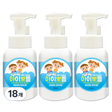 아이뽀들 핸드워시 파우더향, 300ml, 18개