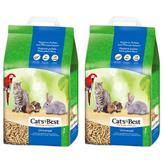 Cat's Best 德國凱優藍標粗顆粒崩解型木屑砂，100%天然德國杉木，無粉塵, 5.5kg, 2袋