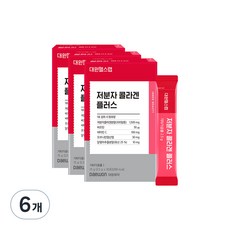 대원헬스랩 저분자 콜라겐 플러스, 75g, 6개