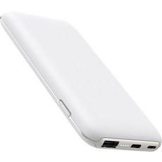 QCY PD + QC 18W PB10 고속충전 10 000mAh 보조배터리, 화이트, In2023