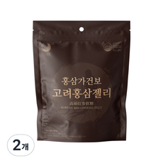 KUN BO 紅蔘家健普 高麗紅參軟糖, 2個, 300g